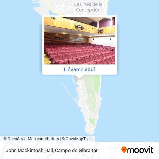 Mapa John Mackintosh Hall