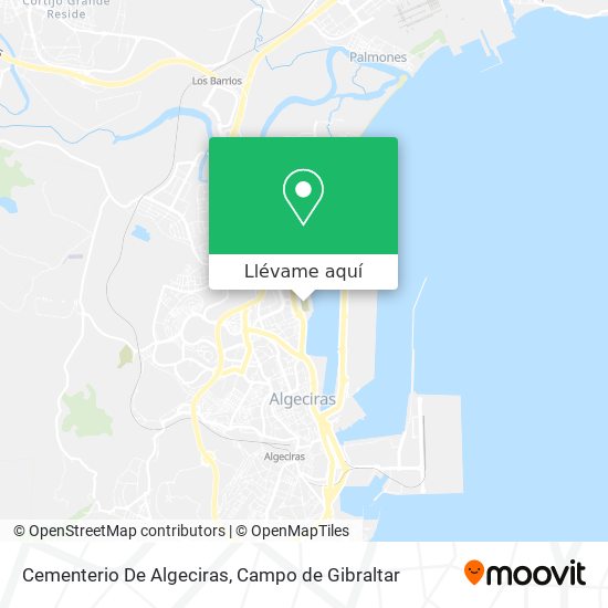 Mapa Cementerio De Algeciras