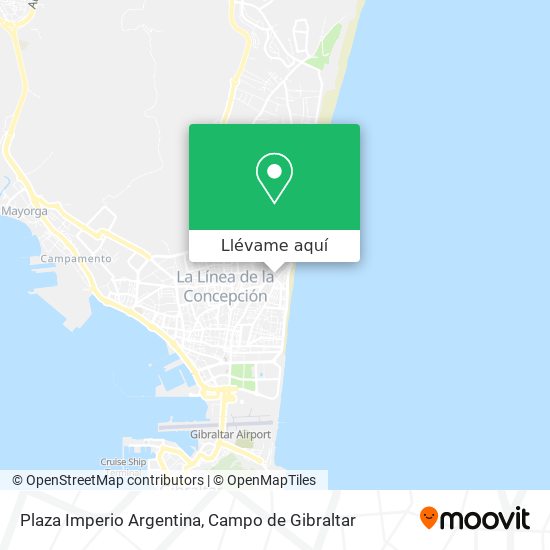Mapa Plaza Imperio Argentina