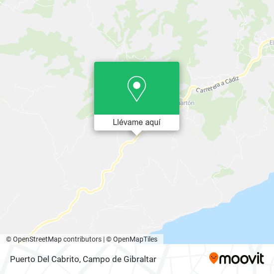Mapa Puerto Del Cabrito