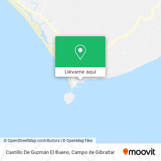 Mapa Castillo De Guzmán El Bueno