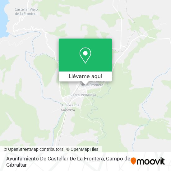 Mapa Ayuntamiento De Castellar De La Frontera