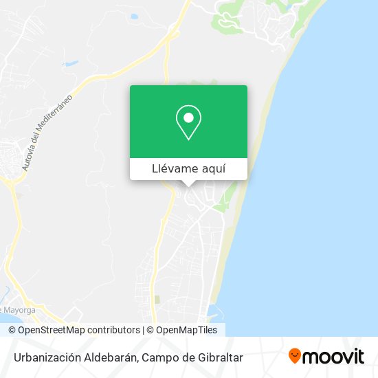 Mapa Urbanización Aldebarán