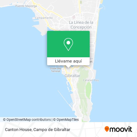 Mapa Canton House