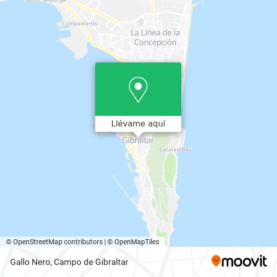 Mapa Gallo Nero