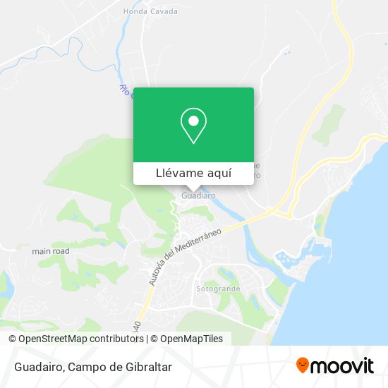 Mapa Guadairo