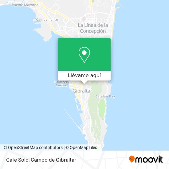 Mapa Cafe Solo