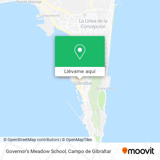 Mapa Governor's Meadow School