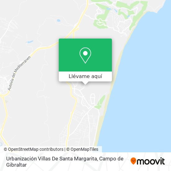 Mapa Urbanización Villas De Santa Margarita