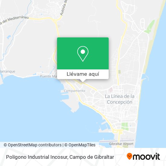 Mapa Polígono Industrial Incosur