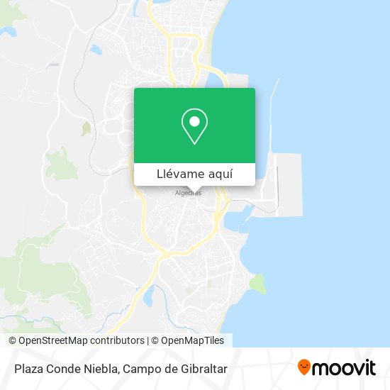 Mapa Plaza Conde Niebla