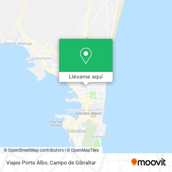 Mapa Viajes Porto Albo