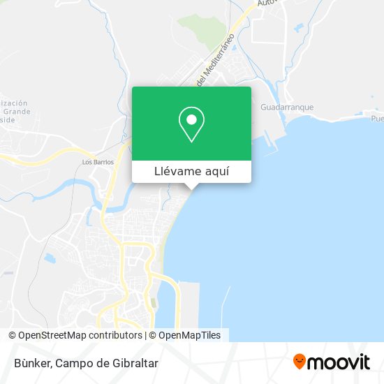 Mapa Bùnker