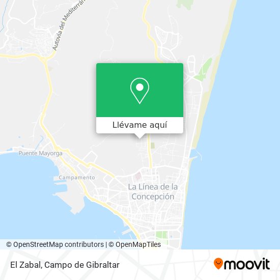 Mapa El Zabal