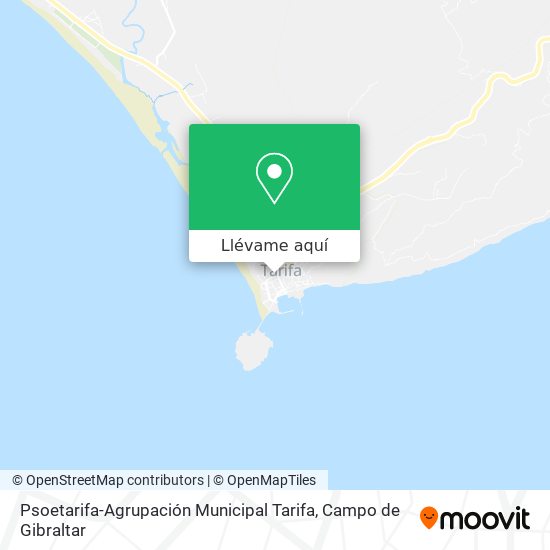 Mapa Psoetarifa-Agrupación Municipal Tarifa
