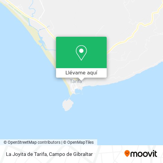 Mapa La Joyita de Tarifa