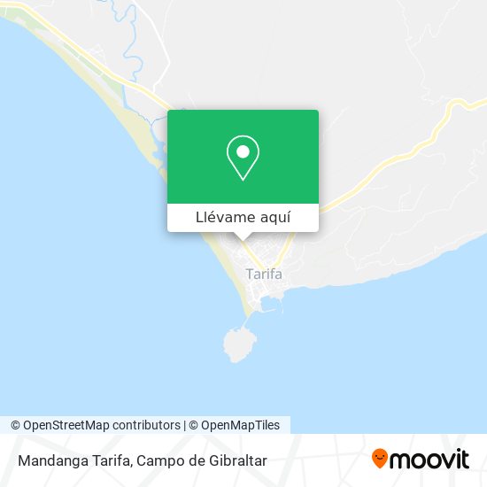 Mapa Mandanga Tarifa