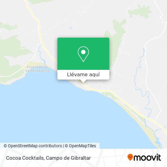 Mapa Cocoa Cocktails