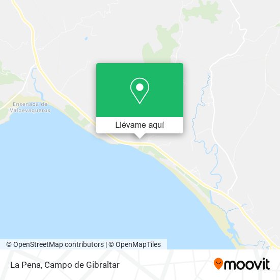 Mapa La Pena