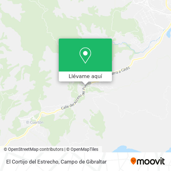 Mapa El Cortijo del Estrecho