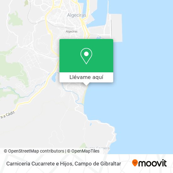 Mapa Carniceria Cucarrete e Hijos