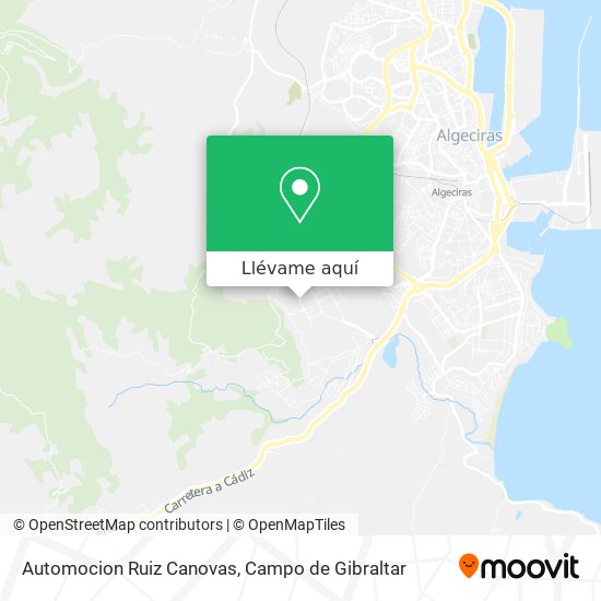 Mapa Automocion Ruiz Canovas