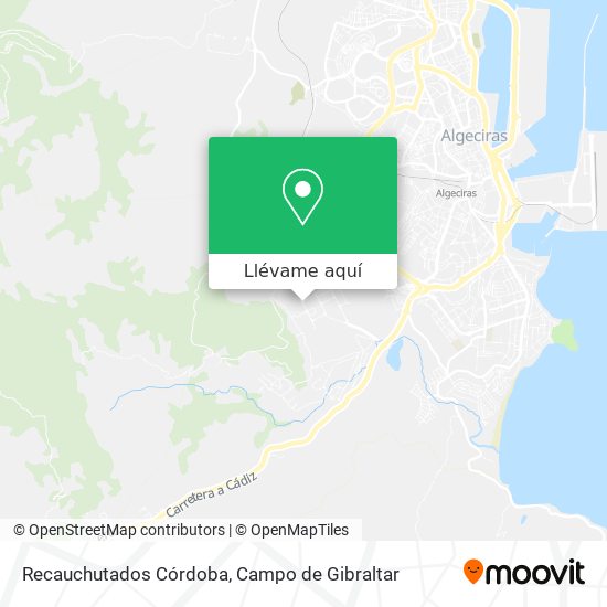 Mapa Recauchutados Córdoba