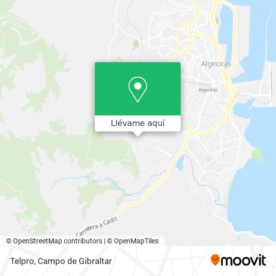 Mapa Telpro