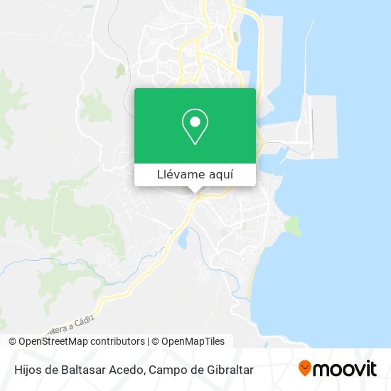 Mapa Hijos de Baltasar Acedo
