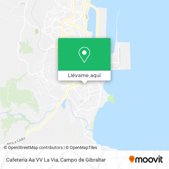 Mapa Cafeteria Aa VV La Via