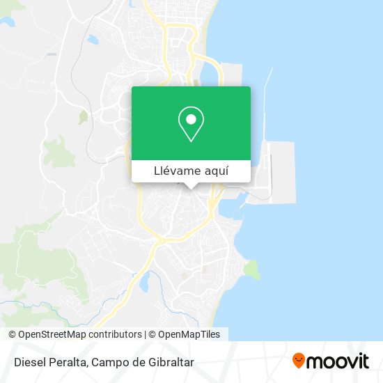 Mapa Diesel Peralta