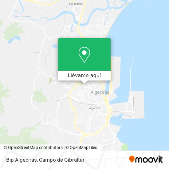 Mapa Bip Algeciras