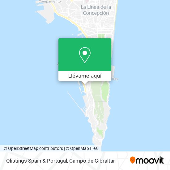 Mapa Qlistings Spain & Portugal