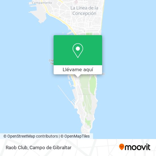 Mapa Raob Club