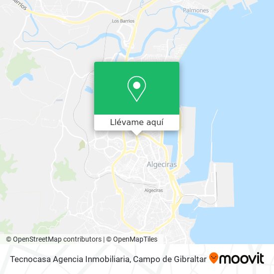 Mapa Tecnocasa Agencia Inmobiliaria