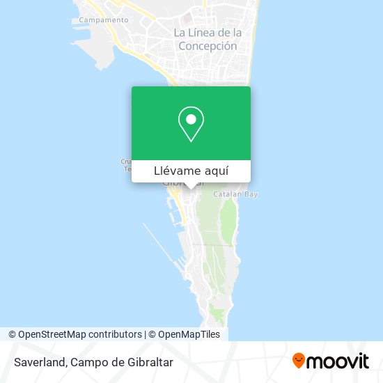 Mapa Saverland