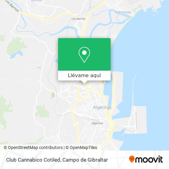 Mapa Club Cannabico Cotiled