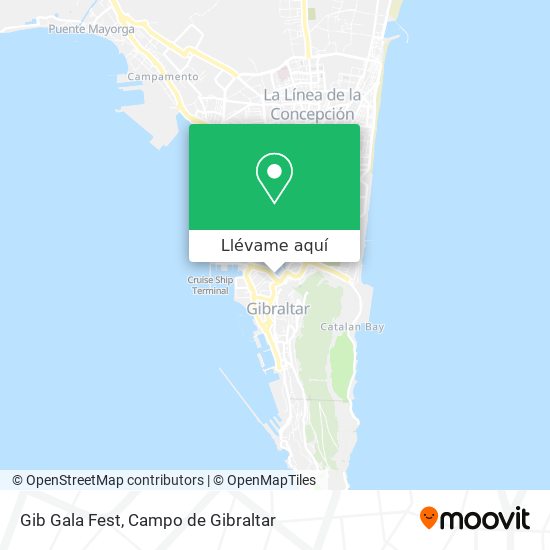 Mapa Gib Gala Fest