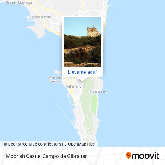 Mapa Moorish Castle