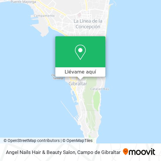 Mapa Angel Nails Hair & Beauty Salon