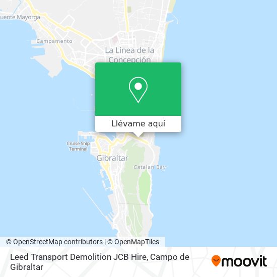 Mapa Leed Transport Demolition JCB Hire