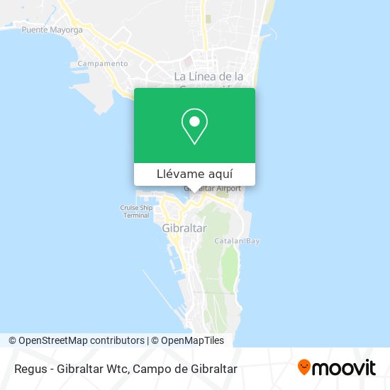 Mapa Regus - Gibraltar Wtc