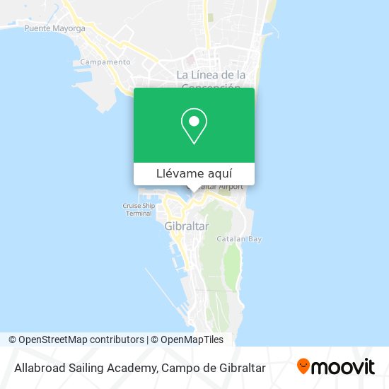 Mapa Allabroad Sailing Academy