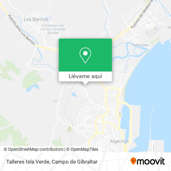 Mapa Talleres Isla Verde