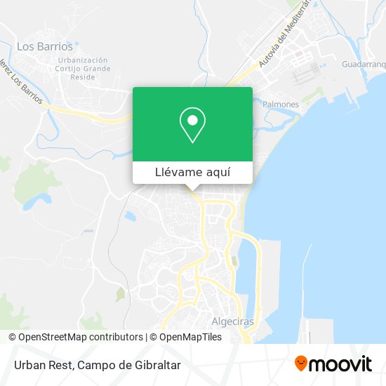 Mapa Urban Rest