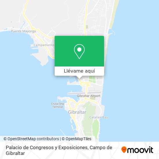 Mapa Palacio de Congresos y Exposiciones