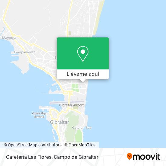 Mapa Cafeteria Las Flores