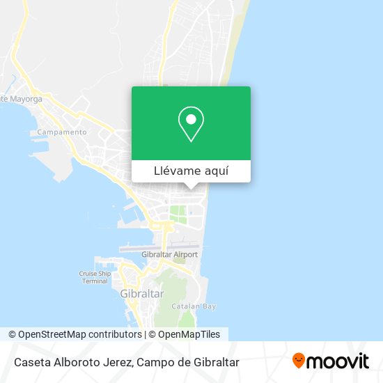 Mapa Caseta Alboroto Jerez