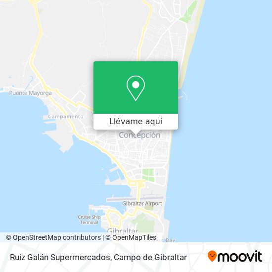 Mapa Ruiz Galán Supermercados