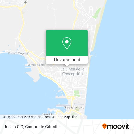 Mapa Inasis C.G